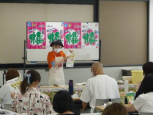 和歌山県産梅の漬け方講習会&鳥取県産らっきょう漬け講習会の開催